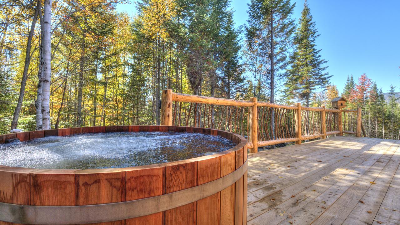Le Bivouac - Les Chalets Spa Canada Ла-Мальбе Экстерьер фото