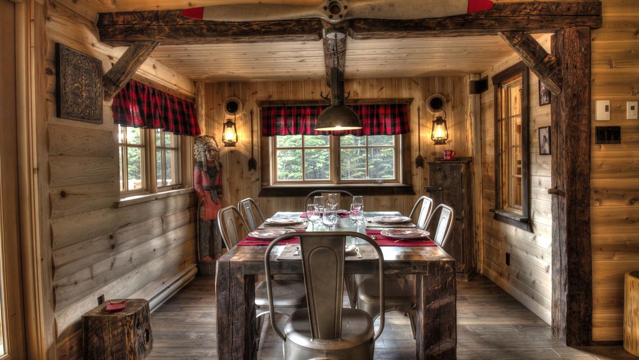 Le Bivouac - Les Chalets Spa Canada Ла-Мальбе Экстерьер фото